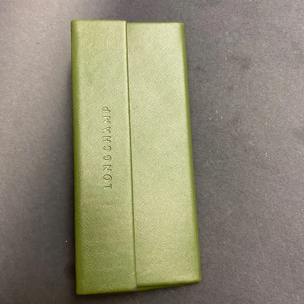 Longchamp Green and Cream Women's Glasses - Picture 6 of 7